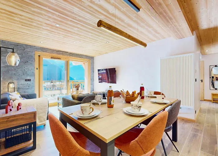 Localisation Et Vue Spectaculaire La Plagne